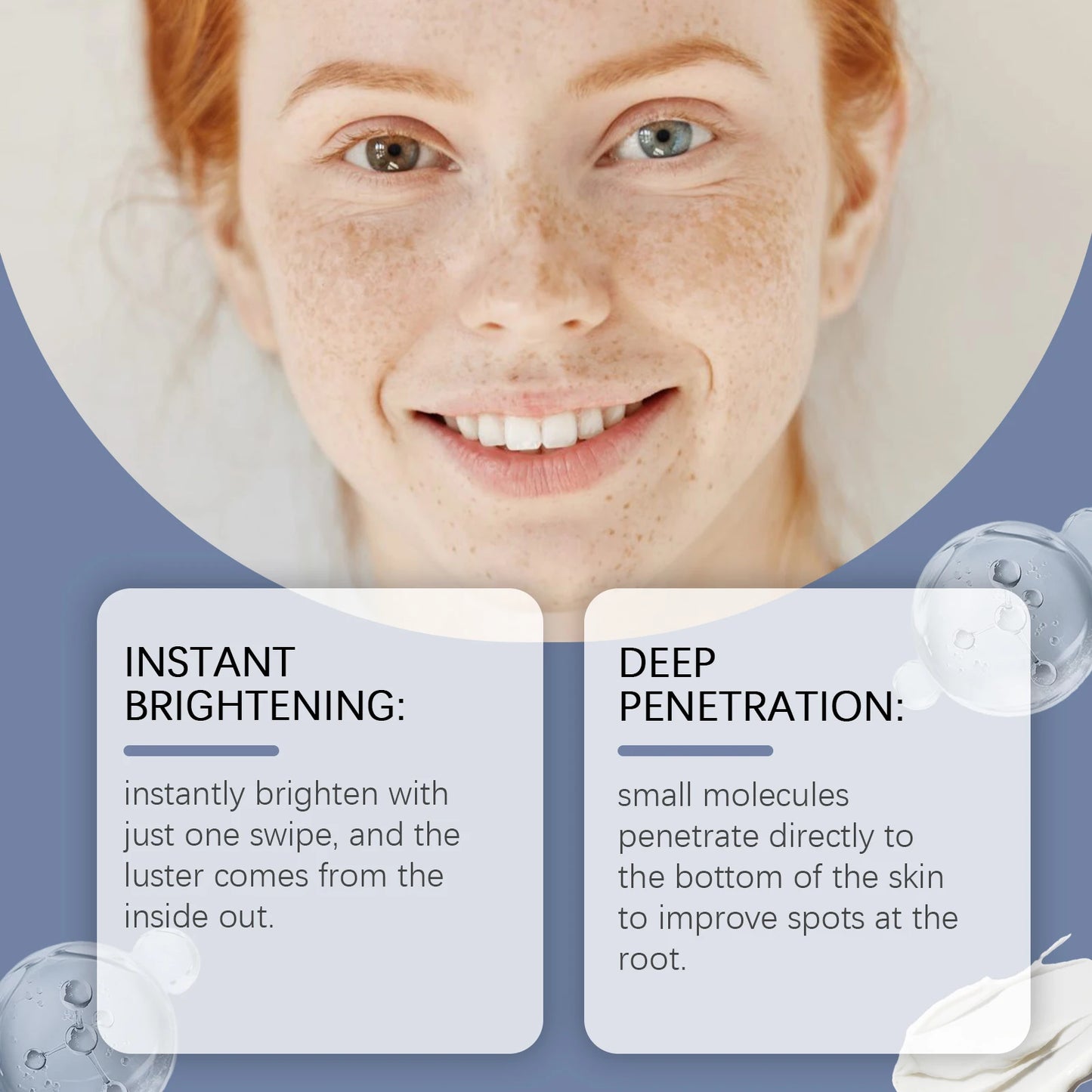 OUHOE Facial Cream for Spot Fading and Skin Brightening