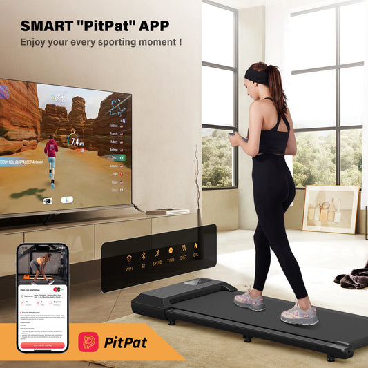 Smart Under Desk Treadmill for Home Office and Exercise
