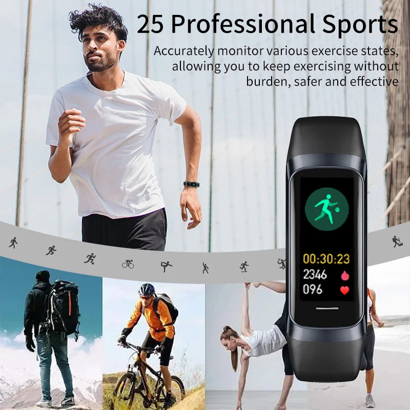 LIGE Smart Watch with Heart Rate Monitoring for Fitness Tracking