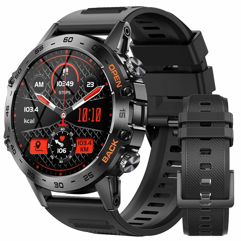 LIGE Bluetooth Smart Watch for Men with Health Monitoring Features