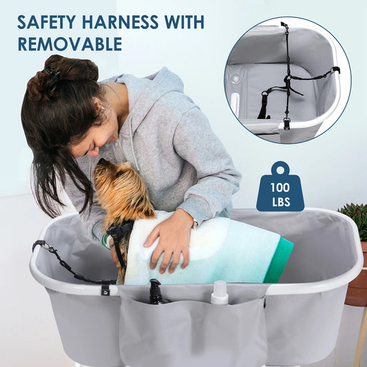 Dog Litter Portable Foldable Pet Bathtub For Bathing