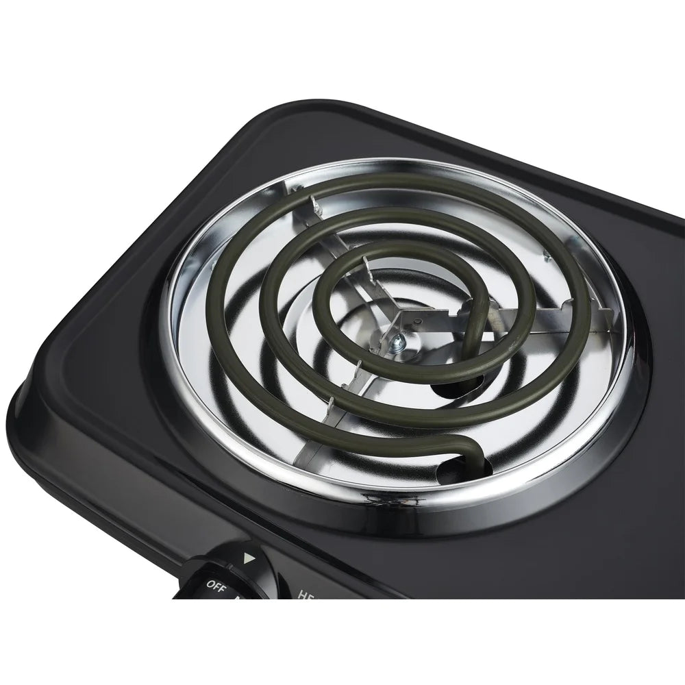 XMSJ Portable Double Burner Hot Plate 1800W Electric