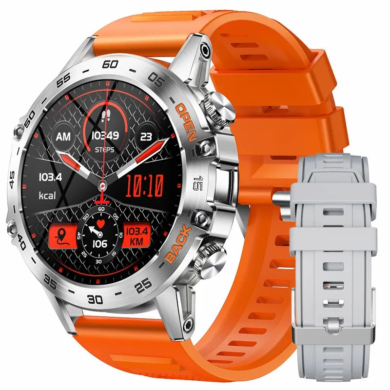 LIGE Bluetooth Smart Watch for Men with Health Monitoring Features