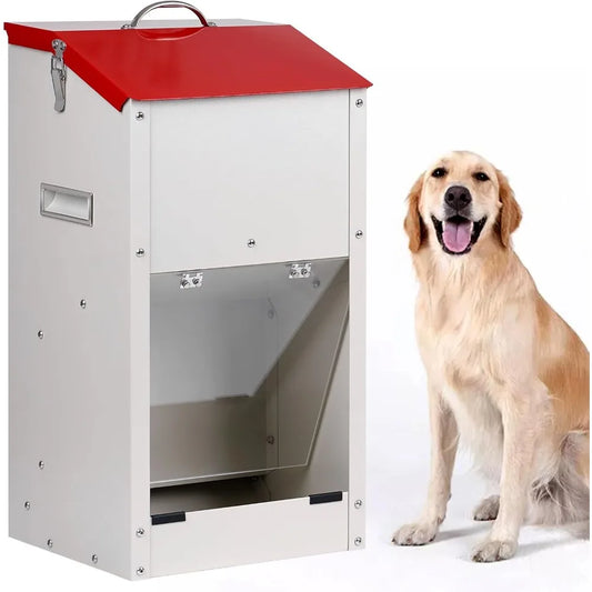 Hign-concerned Automatic Dog Feeder for Large Breed Outdoor