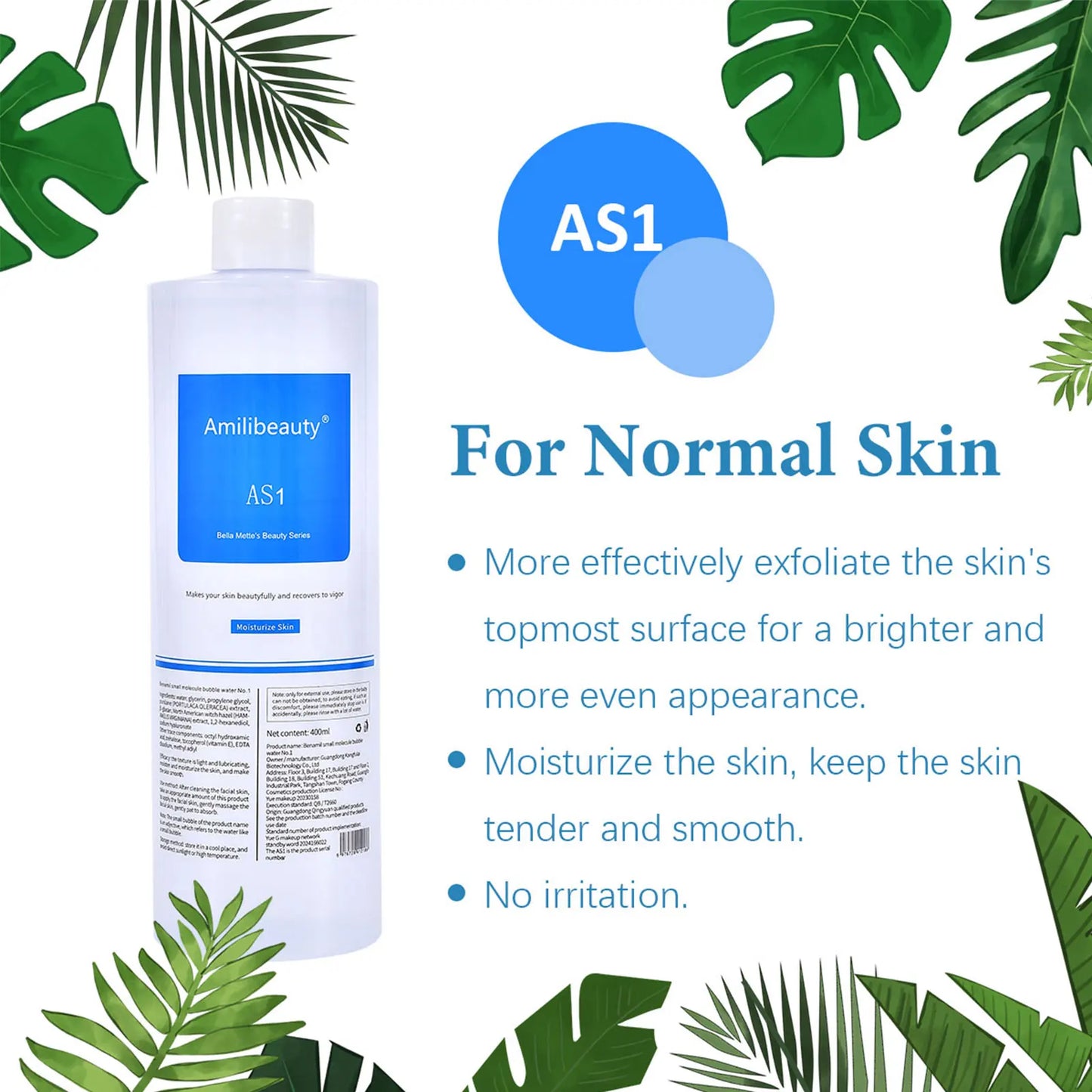 Hydra Liquid Face Serum for Deep Skin Cleaning and Moisture