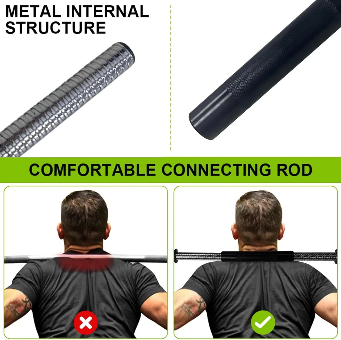 HiMISS 4 in 1 Adjustable Dumbbell Set Kettlebell Barbell