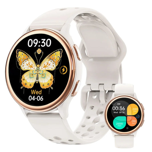 Smartwatch for Women with Fitness Tracking and Health Features