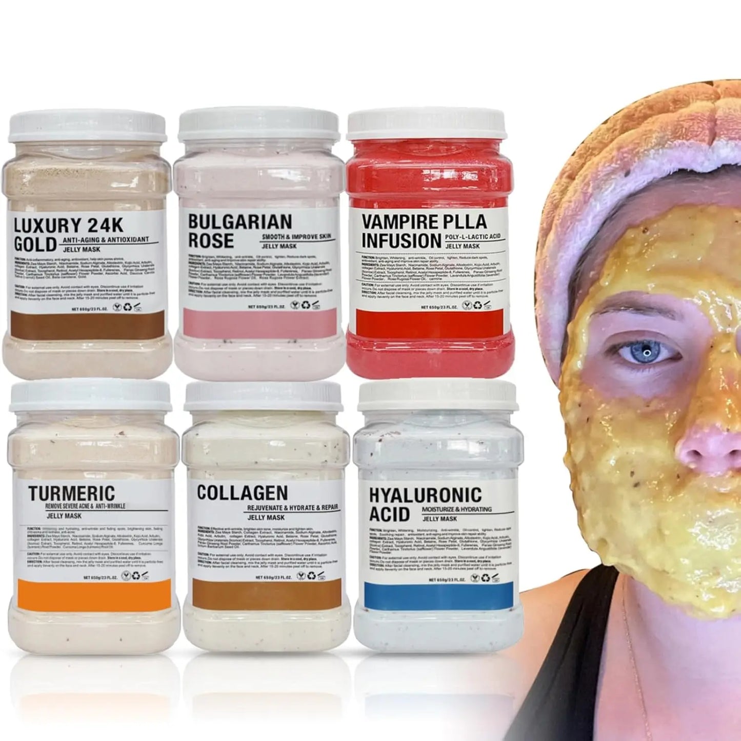 Jelly Mask Powder Set for Professional Skin Care Treatments