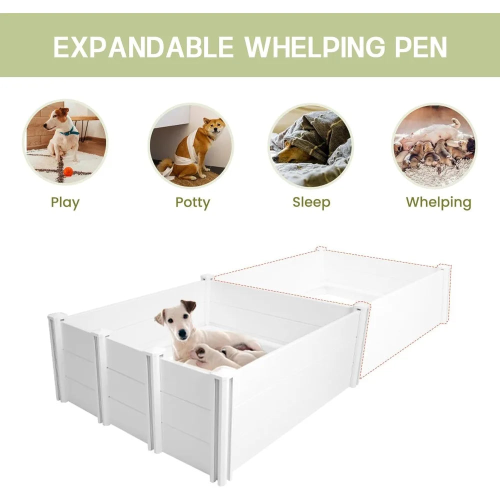 Hign-concerned Whelping Box Large Breed Dogs And Puppies